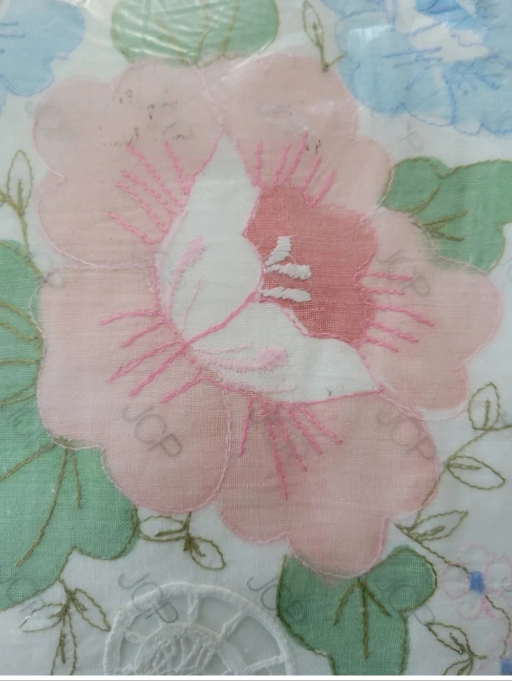 Vintage Coventry Manor Jcpenny Victorian Rose Eyelet Lace Queen Bedding Duvet